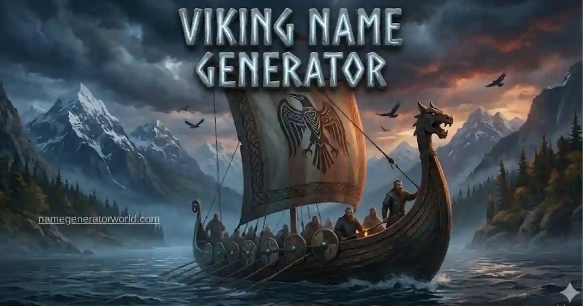 Viking Name Generator - Create Badass Old Norse Characters