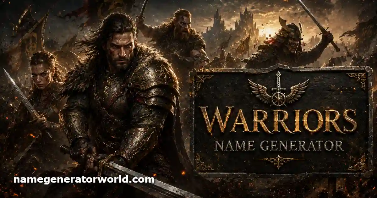 Warriors Name Generator – Create Lore-Accurate Clan Cat Characters